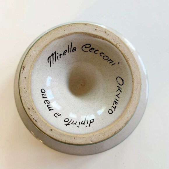 Vintage Cecconi Orvieto Italian Ceramic Bird Dish - Picture 3 of 7